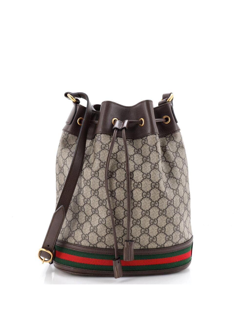 Gucci Ophidia Bucket Bag Gg Coated #258183G15B